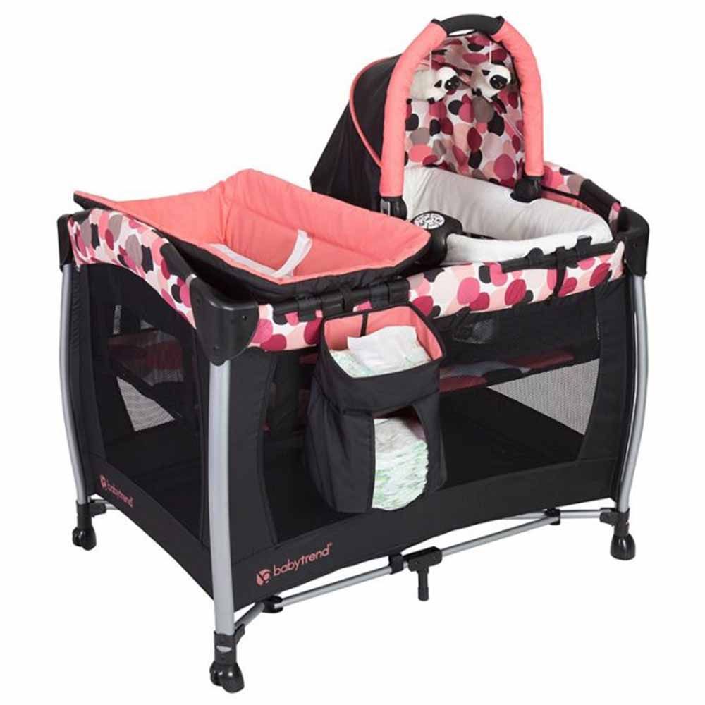 Play yard hot sale for baby girl